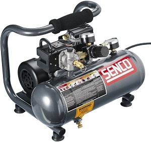 Senco PC1010 1-Horsepower Peak 12 hp running 1-Gallon Compressor
