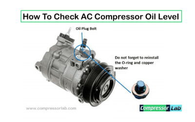 How To Check AC Compressor Oil Level