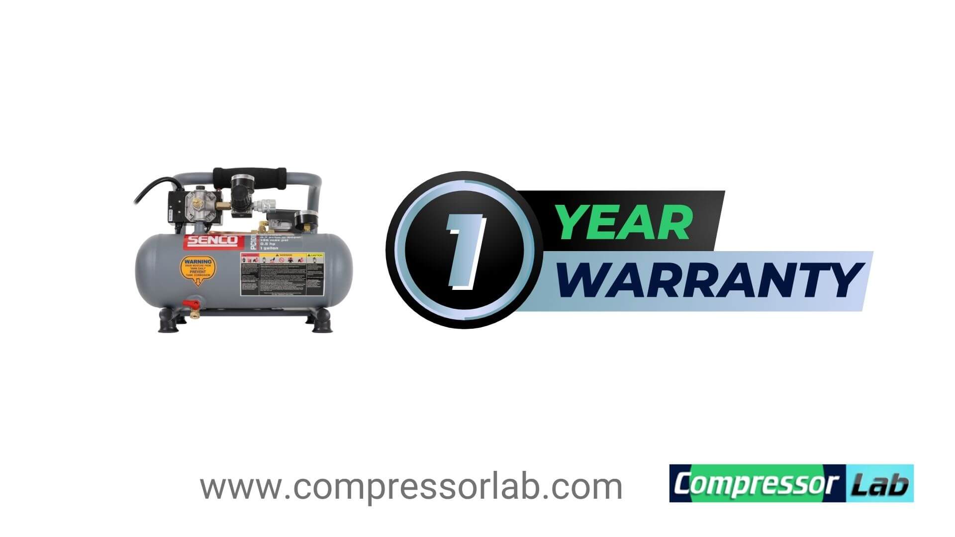 warranty of senco pc1010 air compressor