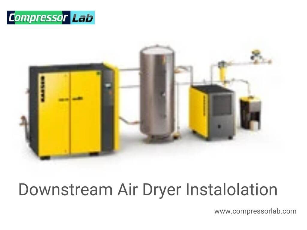 downstream air dryer instalolation