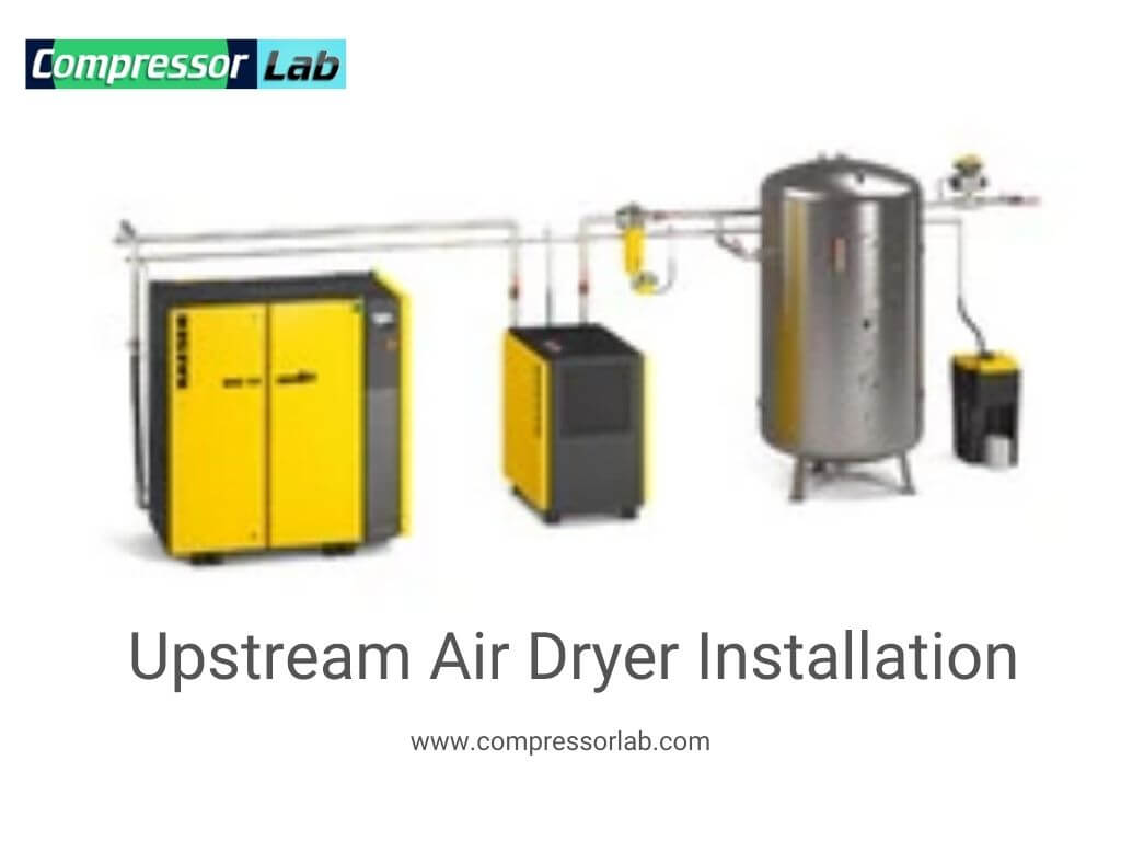 upstream air dryer installation