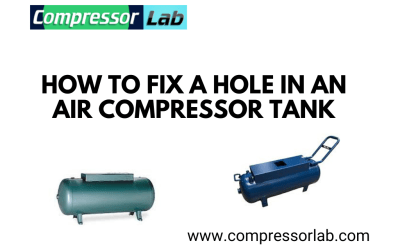 How To Fix A Hole In An Air Compressor Tank