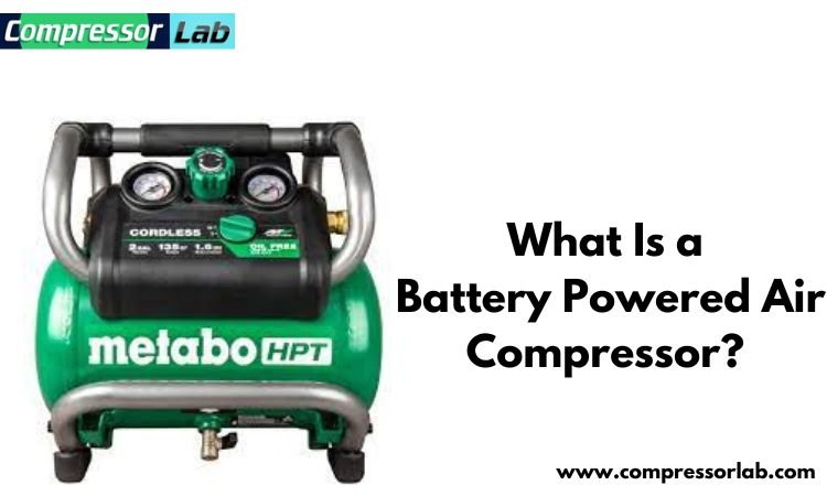 what is a battery powered air compressor?