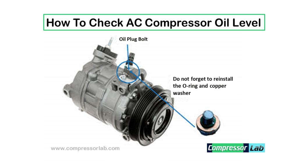 How to Check Oil Level in Ac Compressor, Air Conditioner Compressor Oil Check Guide