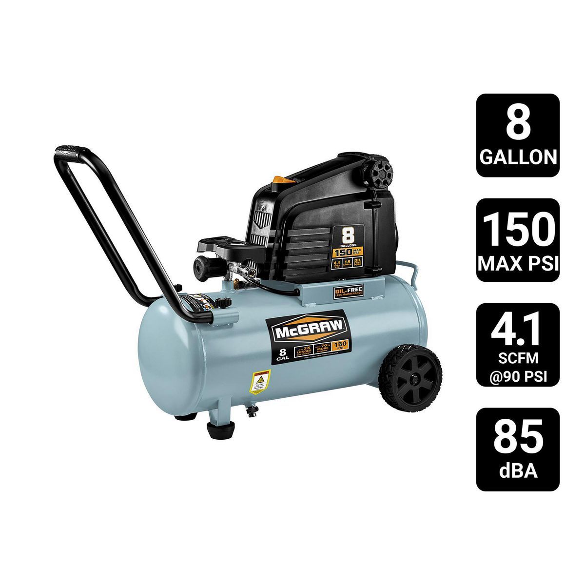 8 Gallon Air Compressor