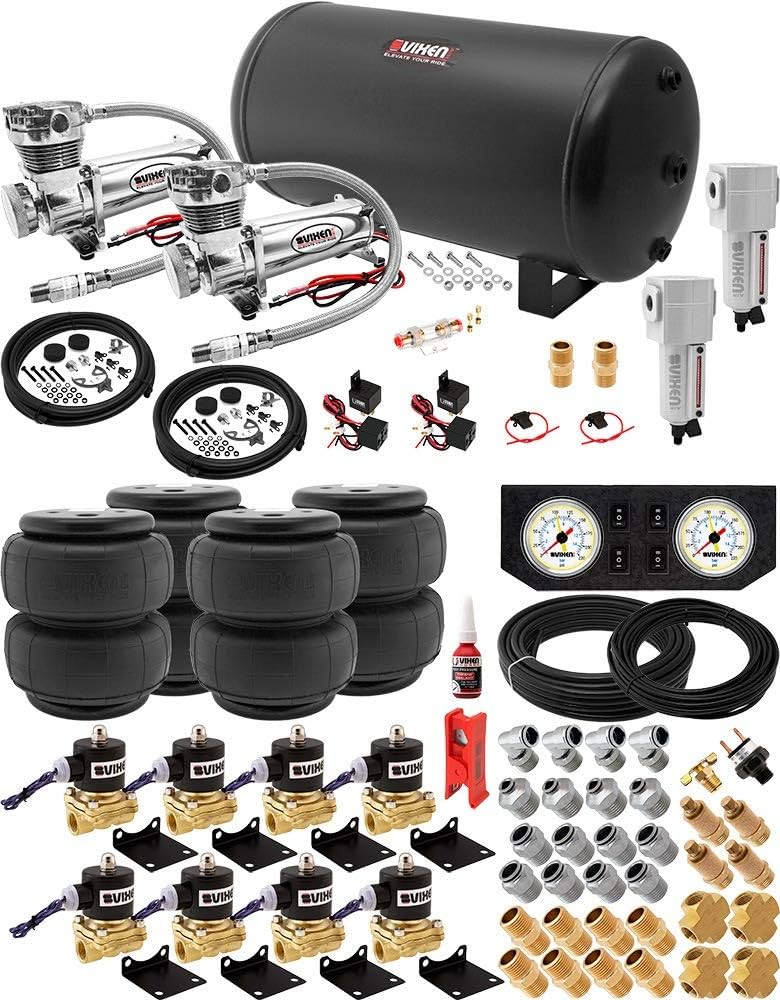 Air Bag Suspension Kit With Compressor