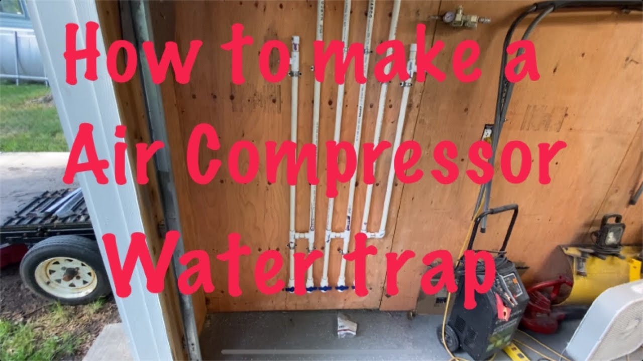 Air Compressor Water Trap