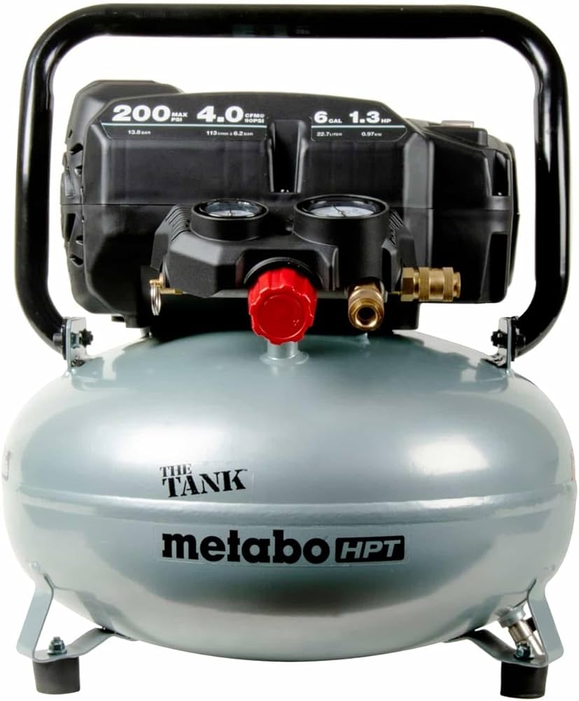 Hitachi 200 Psi 6 Pancake Gallon Air Compressor