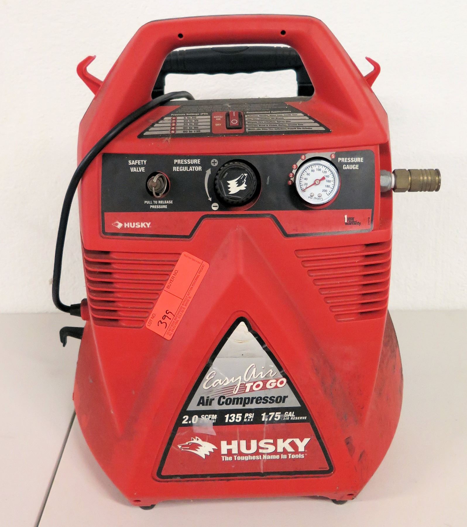 Husky Portable Air Compressor