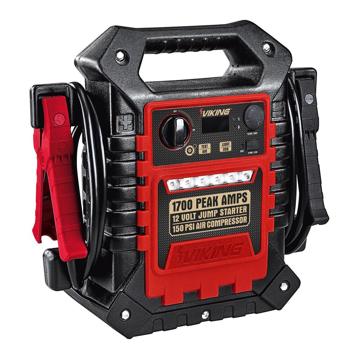 Portable Jump Starter And Air Compressor
