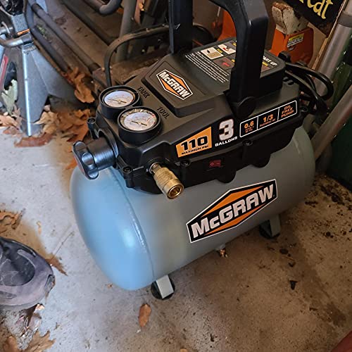 3 Gallon Mcgraw Air Compressor