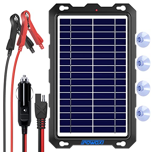 Solar Powered Battery Charger for Car Battery