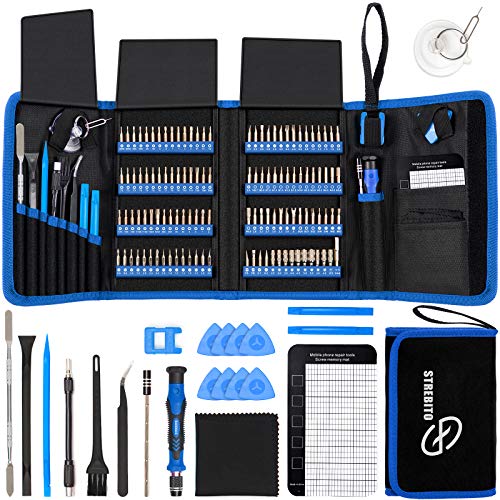 32Pc Electronics Repair Opening Tool Kit Set For Laptops Phones Devices Computer Gaming Accessories Precision Small Screwdrivers With Pentalobe Bits For Iphones Macbooks