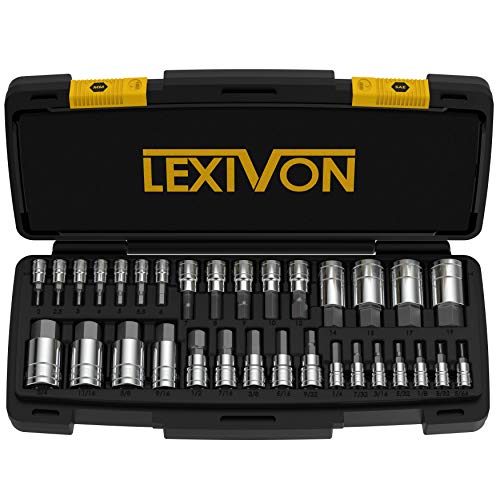 61Pc 1 4 Hex Driver Bits Socket Set With Right Angle Ratchet Handle Easy Repairs With Torx Small Precision Multi Bits Screwdriver Bit Set In A Storage Case