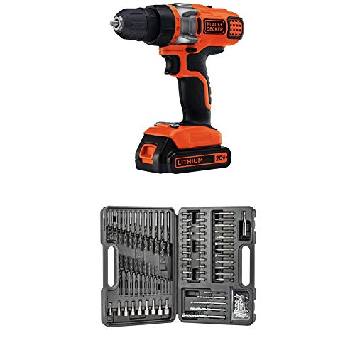 Drill Pink Tool Set 81Pc Pink 18V Cordless Power Drill Driver Complete Home Garage Hand Tool Kit Set For Diy