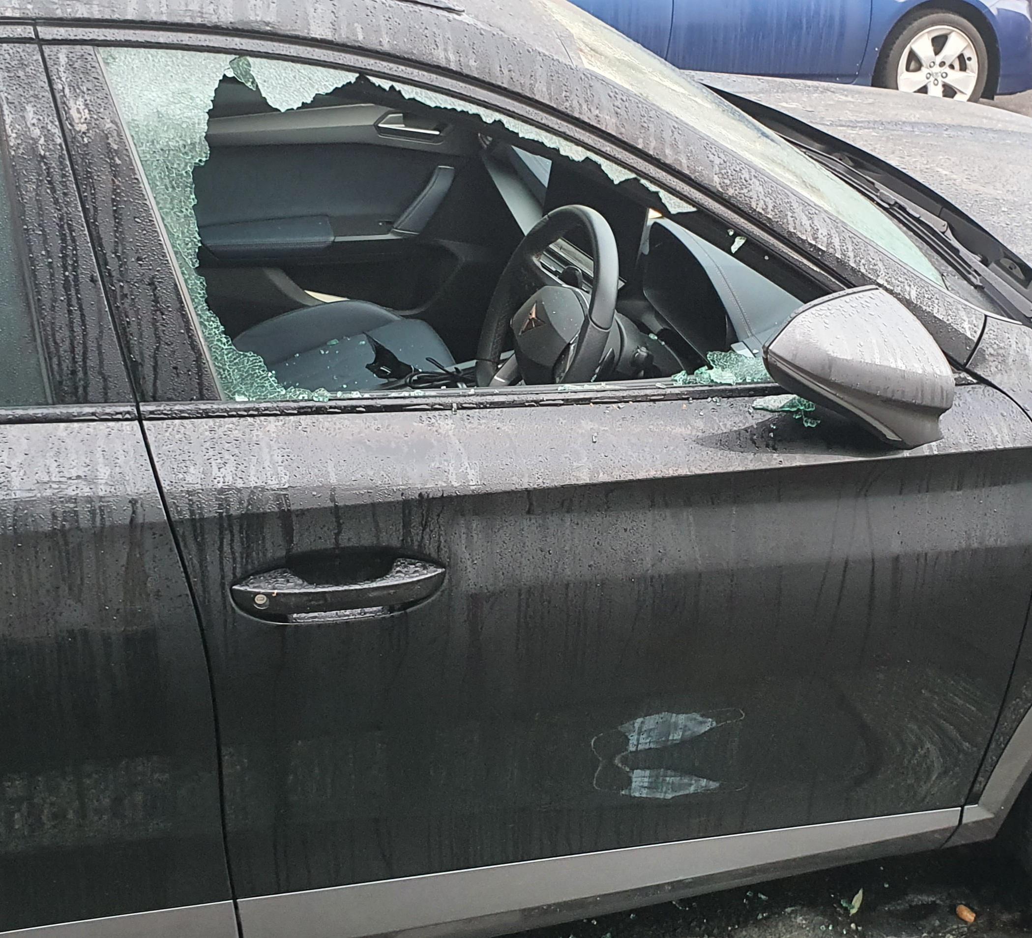 How to Clean Broken Glass in Car