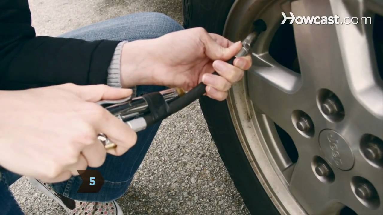 How to Pump a Car Tire