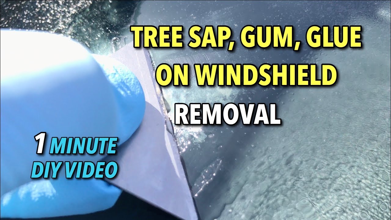 How to Remove Gum from Car Window Glass