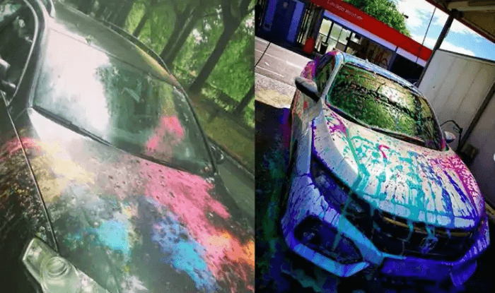 How to Remove Paint Stains from Car Glass