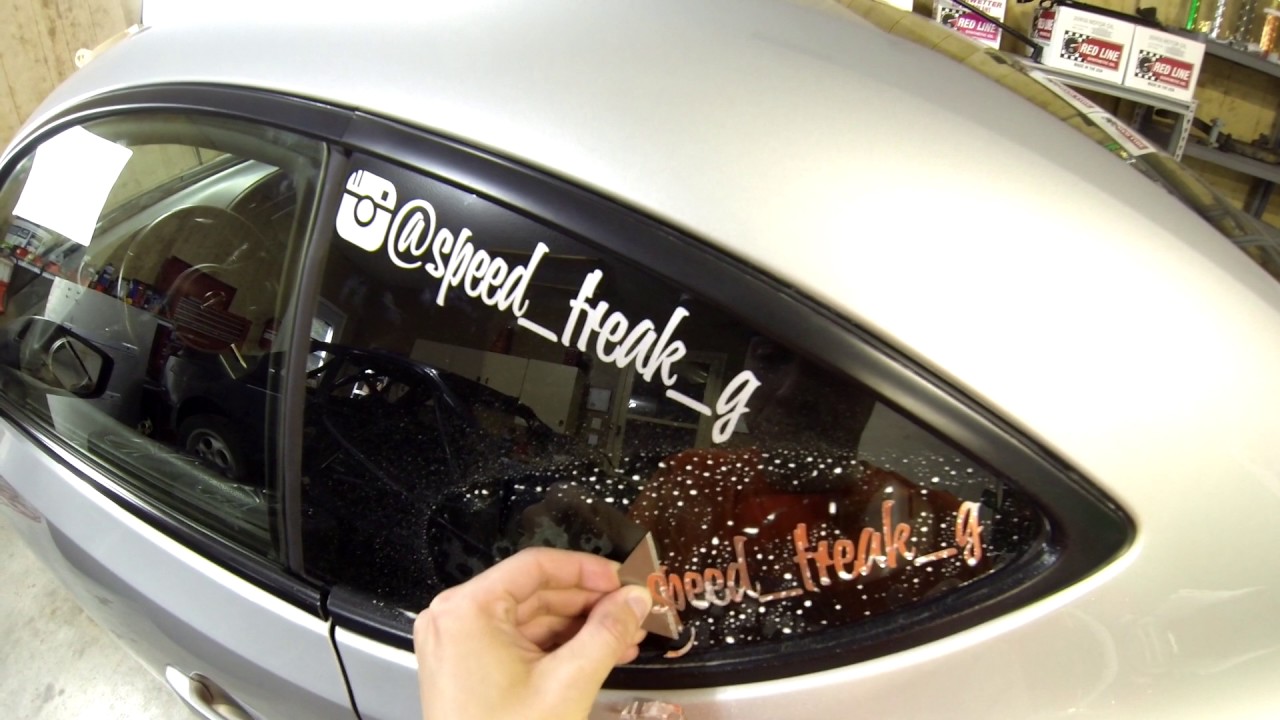 How to Remove Vinyl Stickers from Car Glass