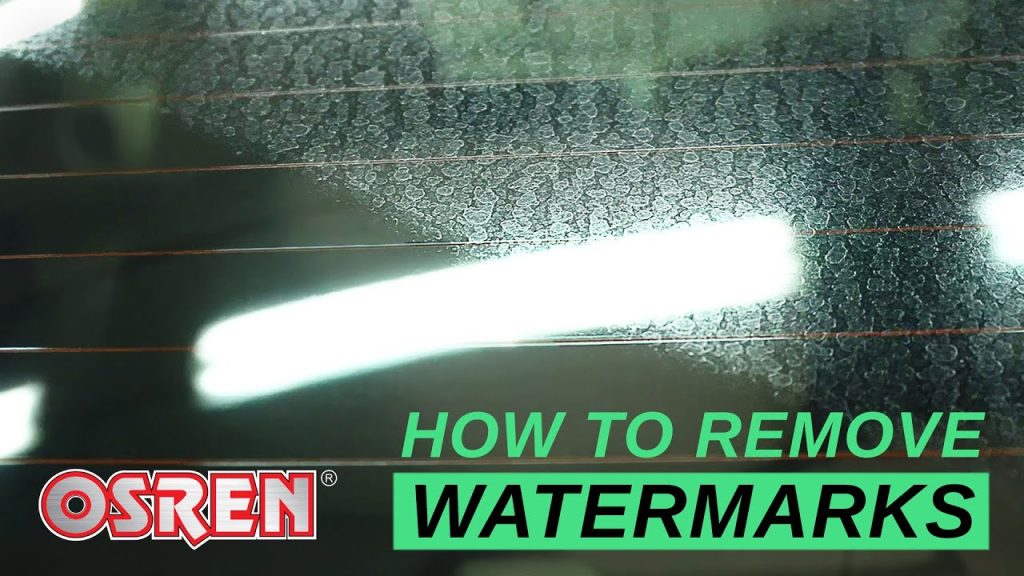 How to Remove Water Marks on Car Glass: Expert Tips & Tricks