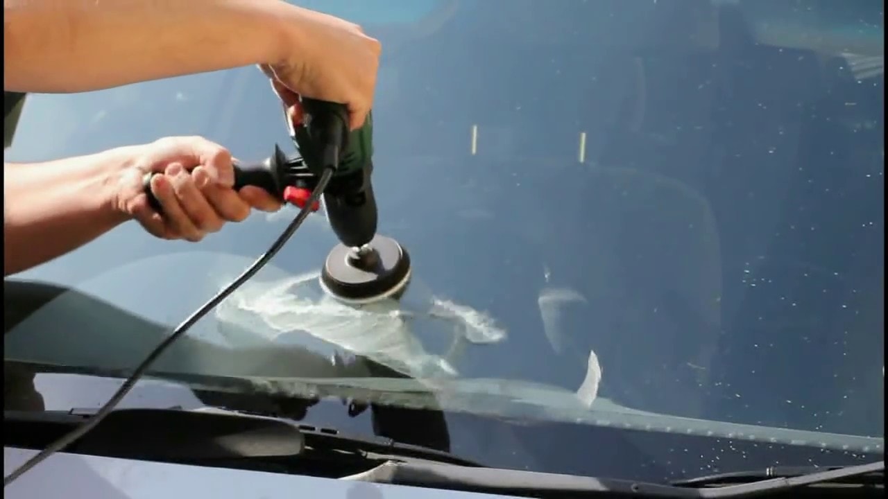 How to Repair Scratched Car Window Glass