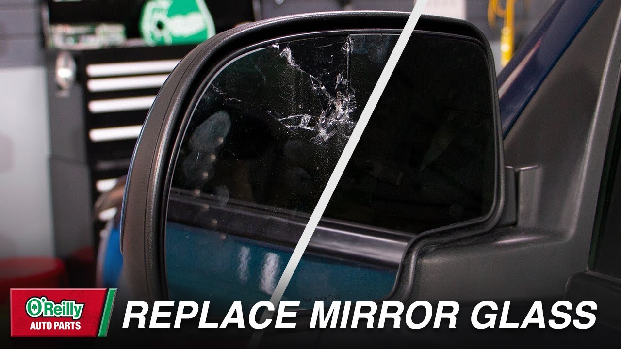How to Replace Mirror Glass on Car