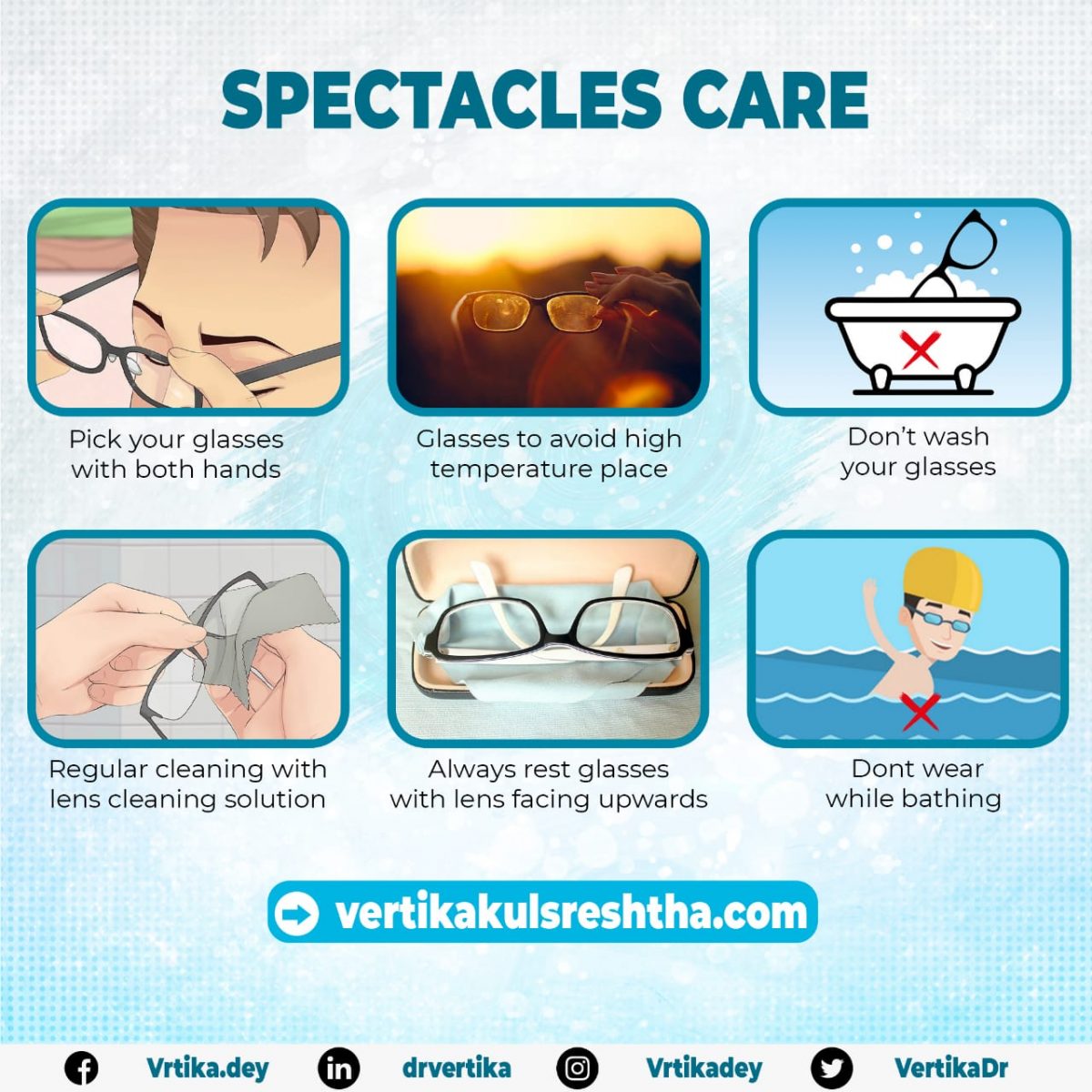 How to Take Care of My Glasses