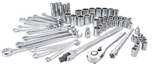 Tools 67Pc Metric Auto Mechanic Tool Set Motorcycle Car Tool Kit Auto Repair Tool Set With Pliers Screwdriver Set Socket Kit Tool Box Storage Case For Cars Trucks Boats Rvs Jeeps