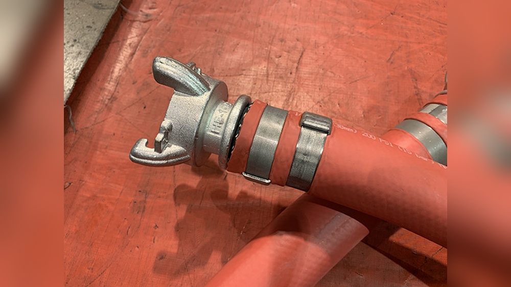 Air Compressor Hose Clamp