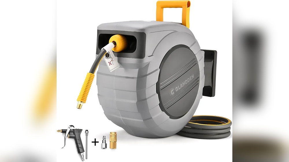 Air Compressor Hose Reel 100 Ft
