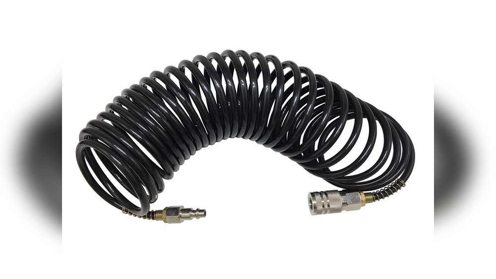 Coiled Air Hose for Compressor