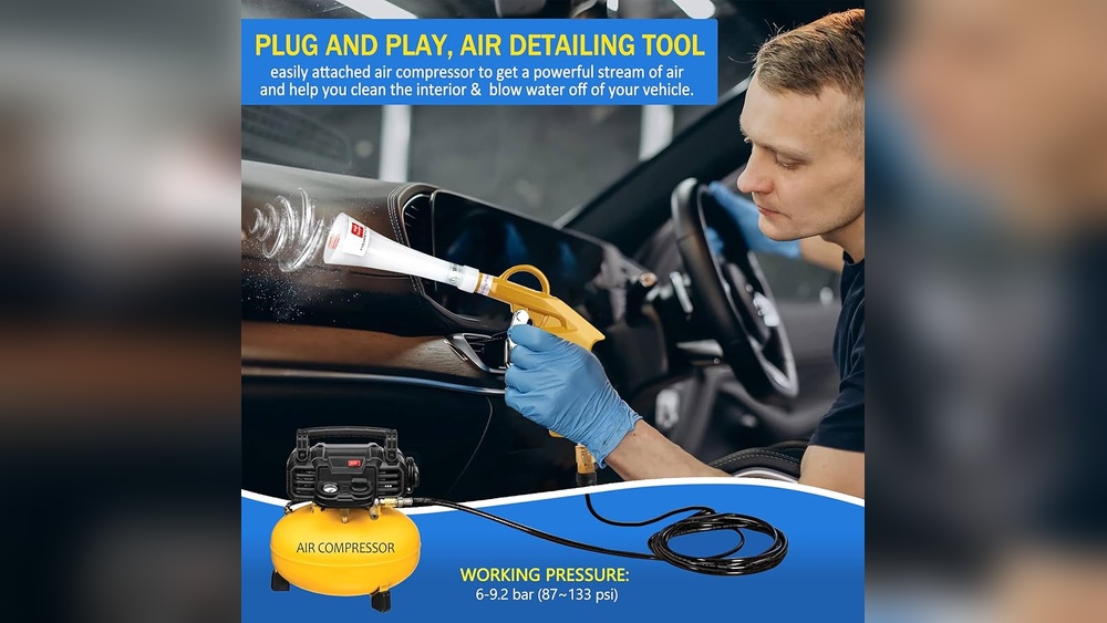 Air Compressor for Auto Detailing under $1000 for Beginners