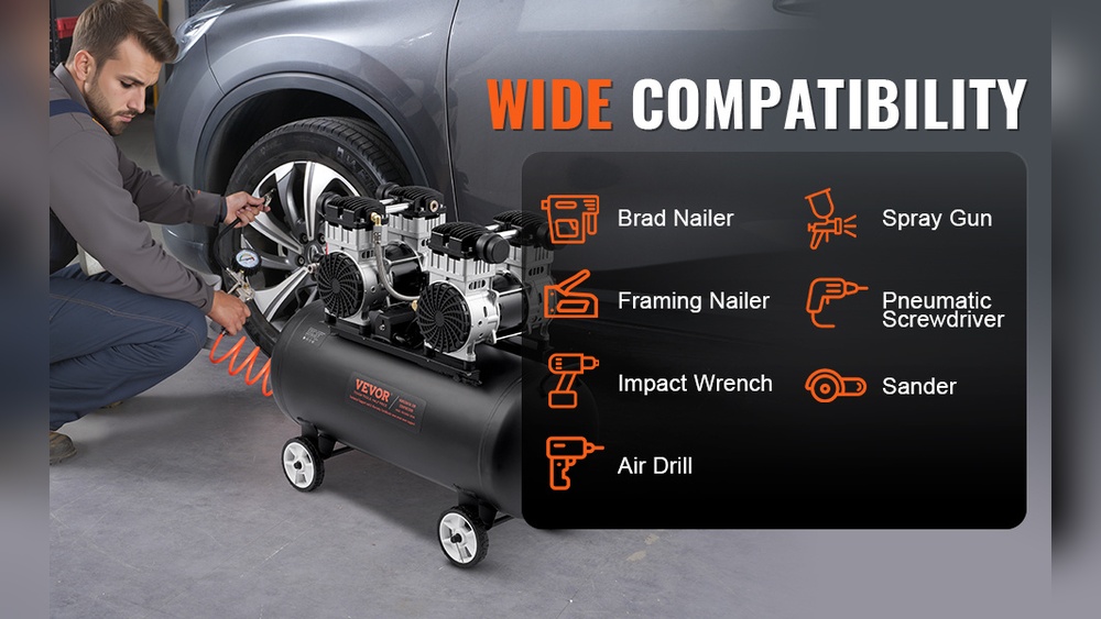 Air Compressor for Framing Nailer under $1000 for Workshop